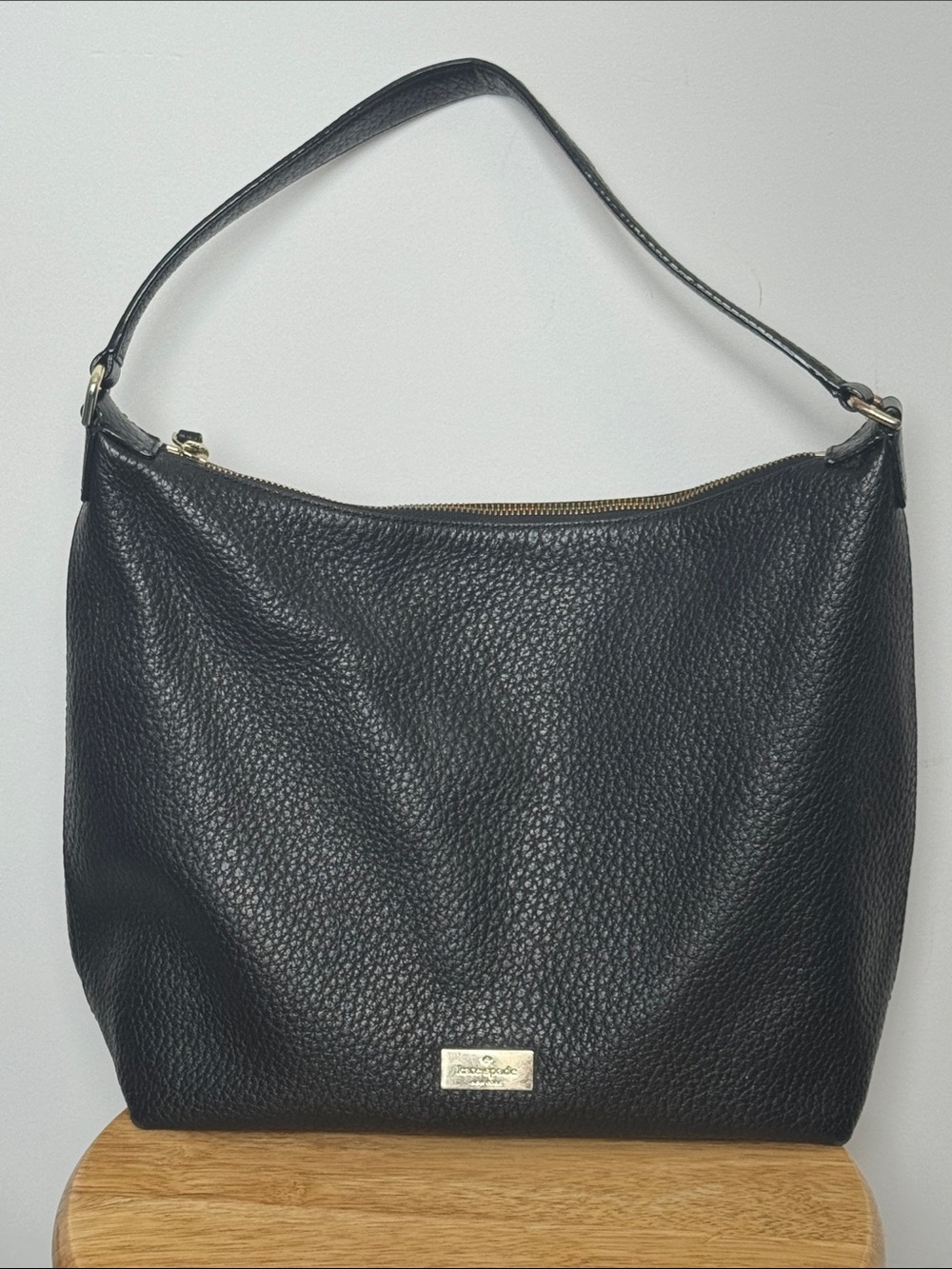 Kate Spade Black Pebbled Leather Bag